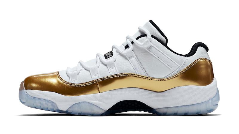 Jordan 11 LOW "Gold Metal"