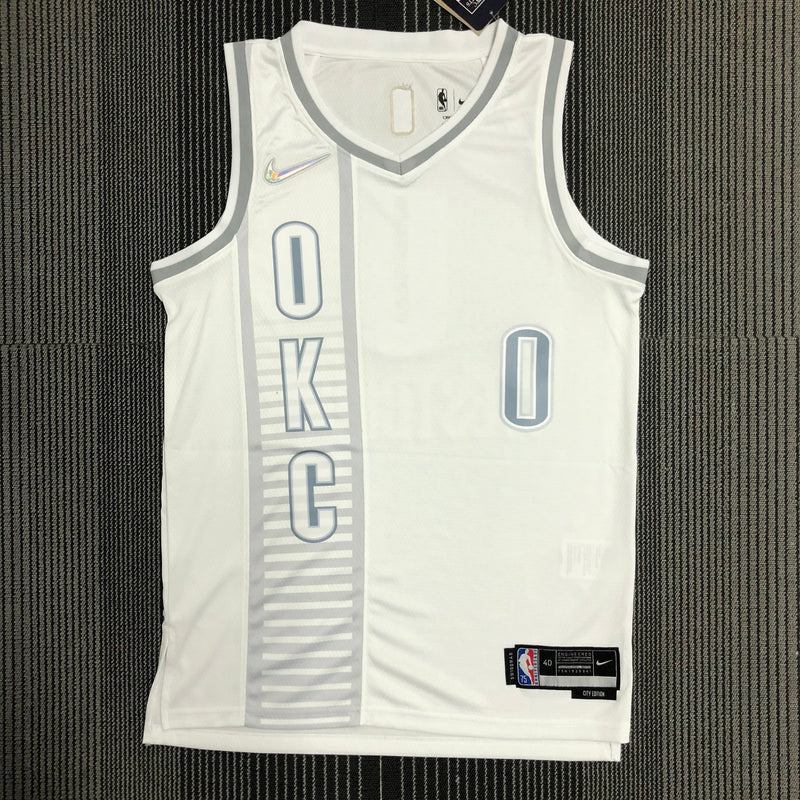 OKC 0 Westbrook Jersey