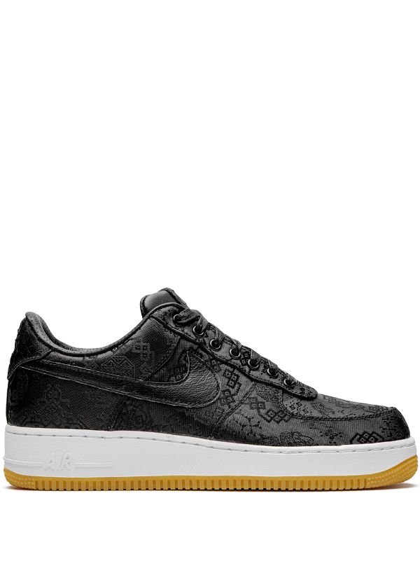 Air Force 1 Low Clot - Black Preta Silk Sapato (SNKR/Unisex Unissex)