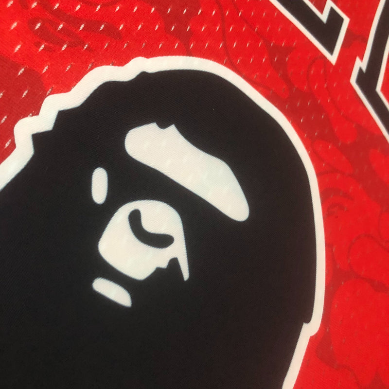 Bape x Mitchell Ness Bulls