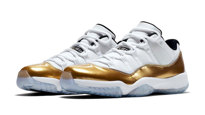 Jordan 11 LOW "Gold Metal"