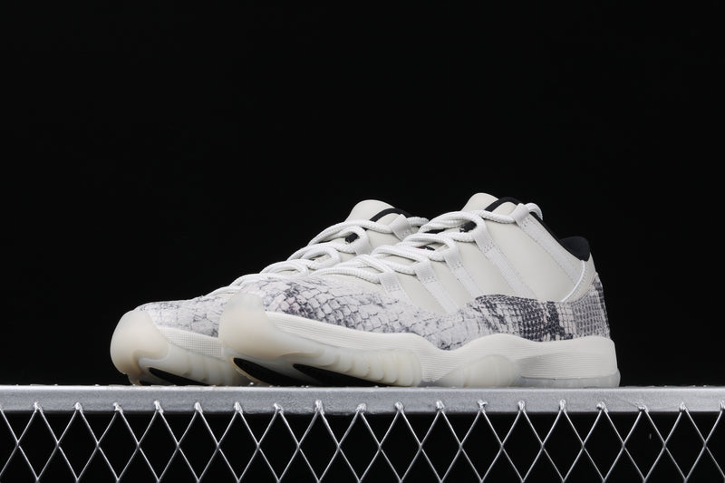 Air Jordan 11 Low "Light Bone Snakeskin"