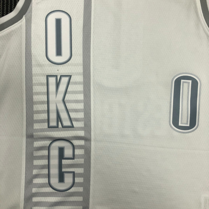 OKC 0 Westbrook Jersey