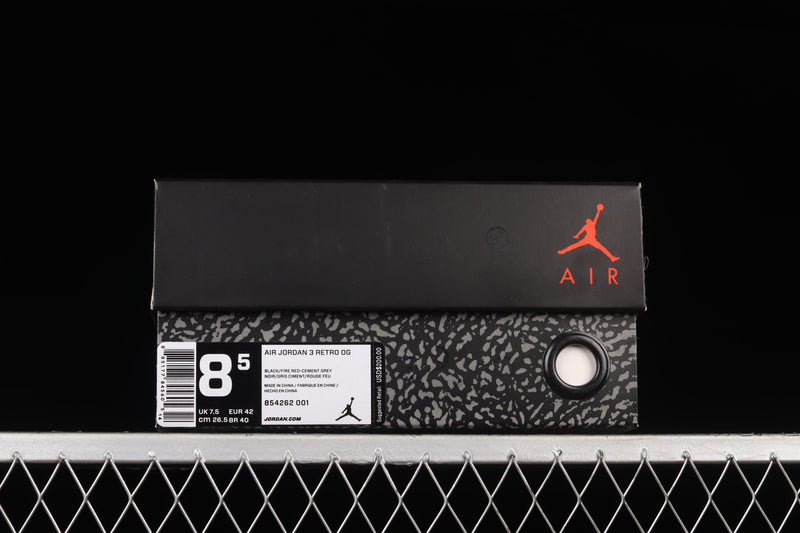 Air Jordan 3 "Black Cement""