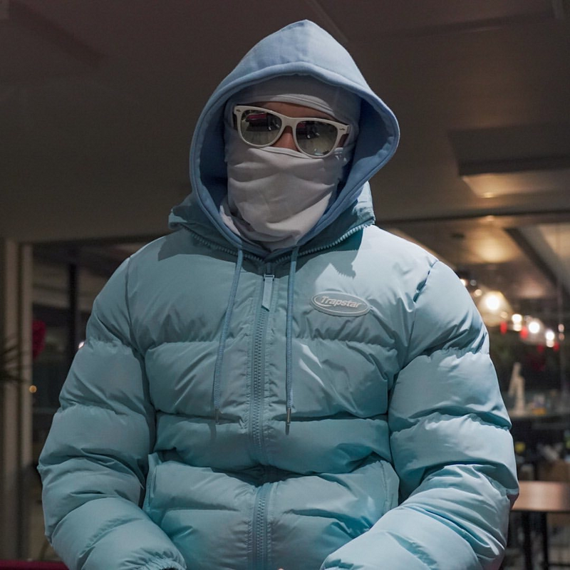 Jaqueta Puffer Trapstar Ice Blue HyperDrive