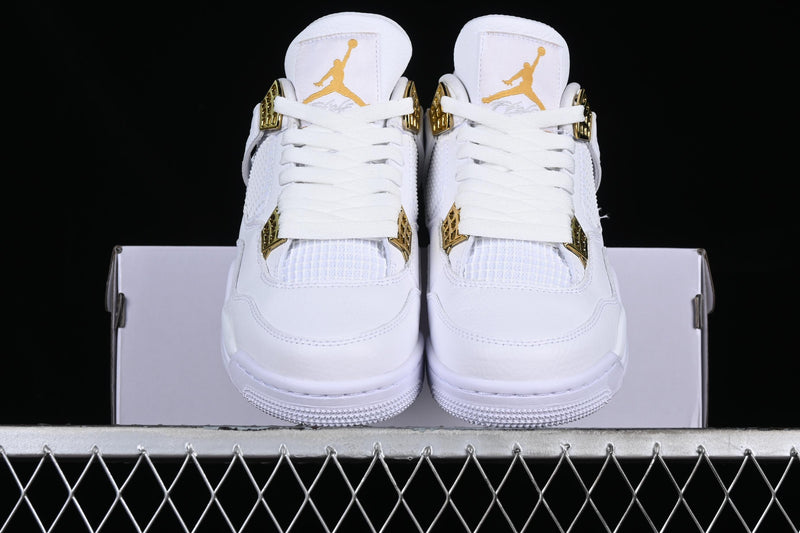 Air Jordan 4 "Gold" Metalic