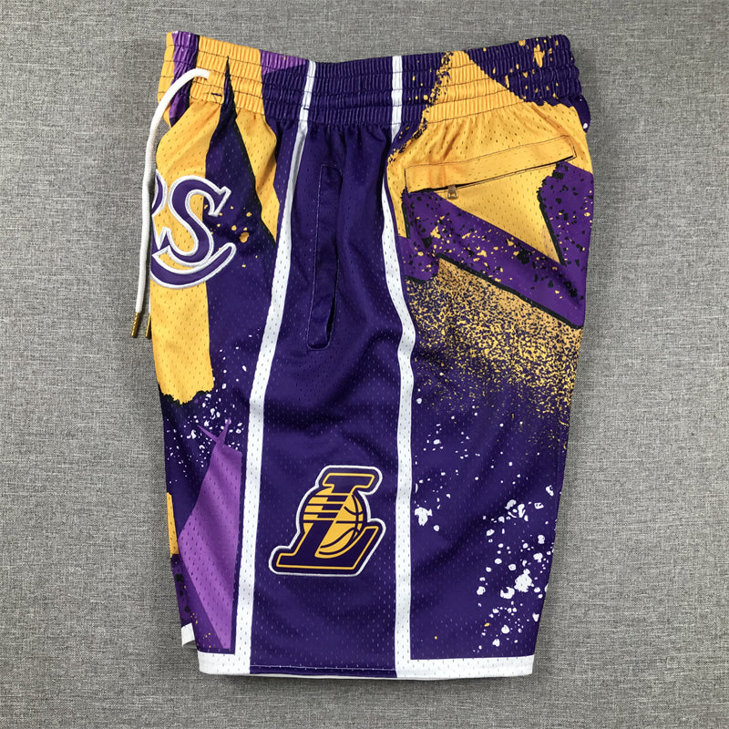 NBA Lakers- Bermuda OLD SCHOOL