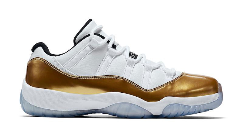 Jordan 11 LOW "Gold Metal"