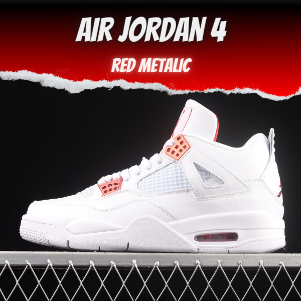 Air Jordan 4 "Red" Metalic