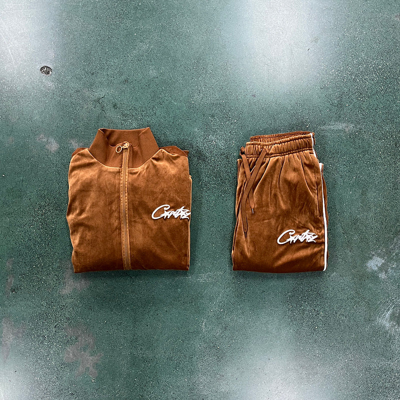 Tracksuit Corteiz Brown