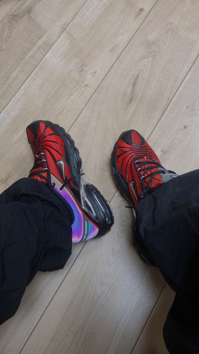 Skepta x Nike Air Max Tailwind V “Bloody Chrome”