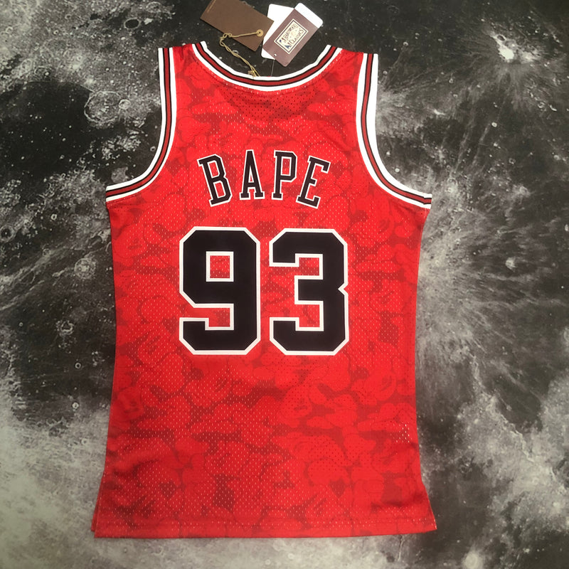 Bape x Mitchell Ness Bulls