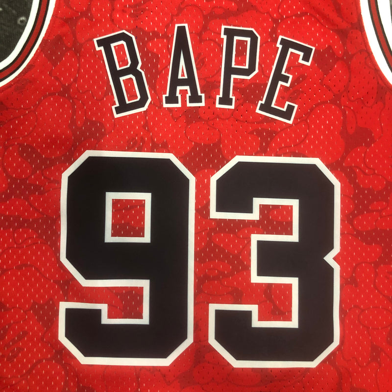 Bape x Mitchell Ness Bulls