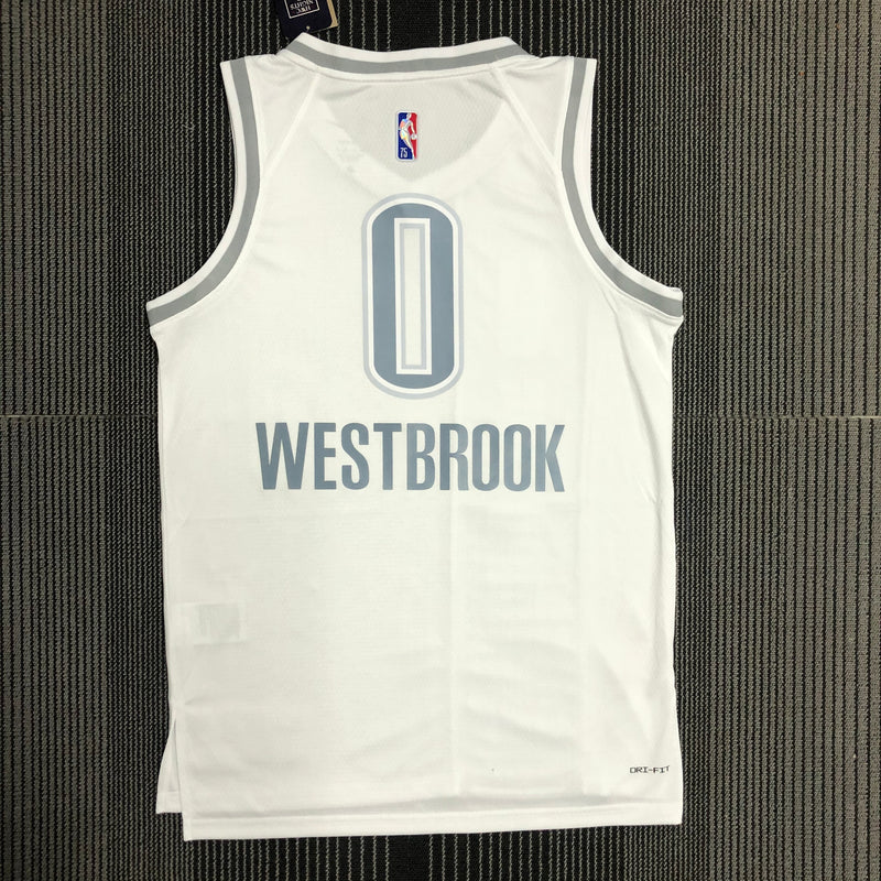 OKC 0 Westbrook Jersey