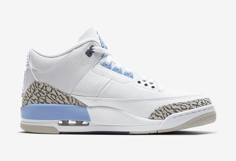 Air Jordan 3 Retrô "UNC"