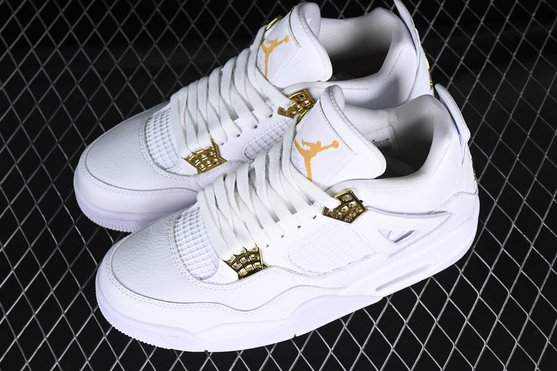 Air Jordan 4 "Gold" Metalic