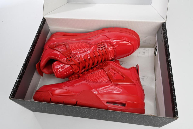 Air Jordan 4 "Retro Red Lacquer Leather"