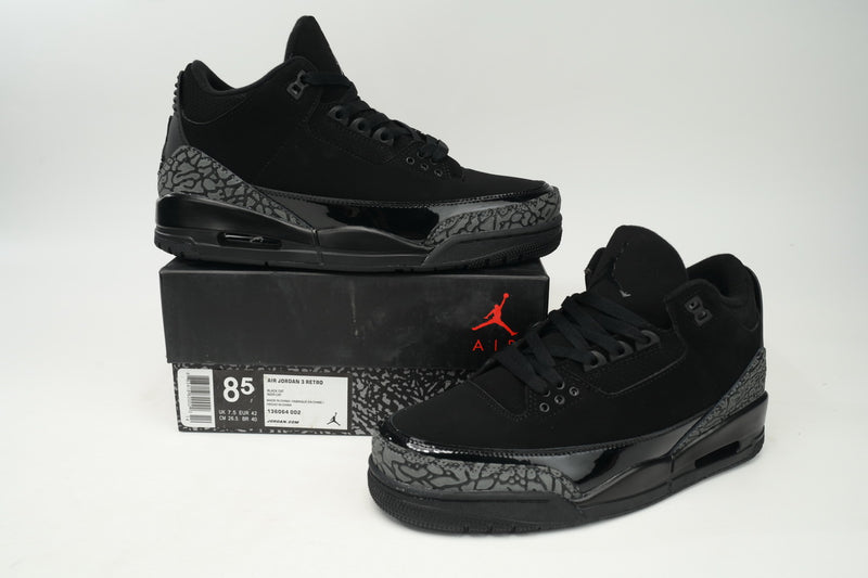 Air Jordan 3 "Black Cat"