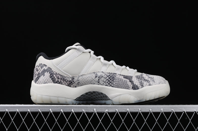 Air Jordan 11 Low "Light Bone Snakeskin"