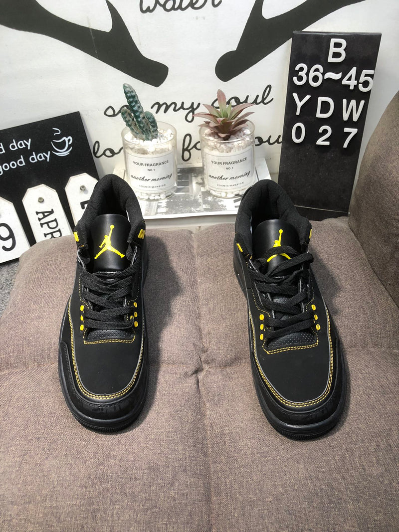 Air Jordan 3 ' History Month' Black Preta/Metallic Gold